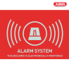AU1314 Warning Sticker ''Alarm'' 148X105mm