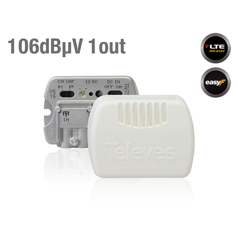 562701 ΕΝΙΣΧΥΤΗΣ VHF/UHF ''EasyF'' 1out