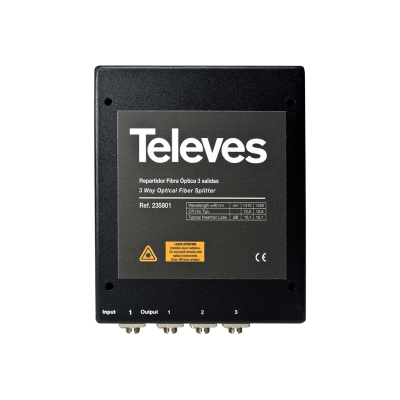 235801 Optical Splitter 3 Ways FC/PC