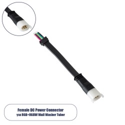 GLOBOSTAR® WWCONNECTOR 90712 5 Pin Σύνδεσμος Τροφοδοσίας για Wall Washers & Προβολείς με Είσοδο 5 x 0.25mm2 & Έξοδο 1 x Θηλυκό Β