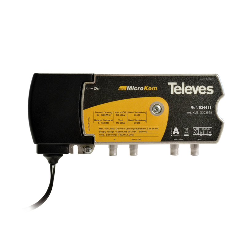 534411 ΕΝΙΣΧΥΤΗΣ ΓΡΑΜΜΗΣ MICROKOM 30/35dB