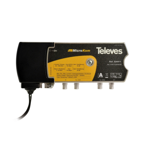 534411 ΕΝΙΣΧΥΤΗΣ ΓΡΑΜΜΗΣ MICROKOM 30/35dB