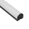 GloboStar® SURFACEPENDANT-PROFILE 70872-3M Προφίλ Αλουμινίου - Βάση & Ψύκτρα Ταινίας LED με Λευκό Γαλακτερό Κάλυμμα - Επιφανειακ