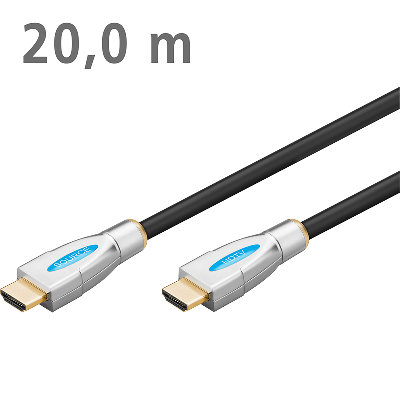 31971 ΚΑΛΩΔΙΟ HDMI ETHERNET ΕΠΙΧΡΥΣΟ 20.0m ACTIVE