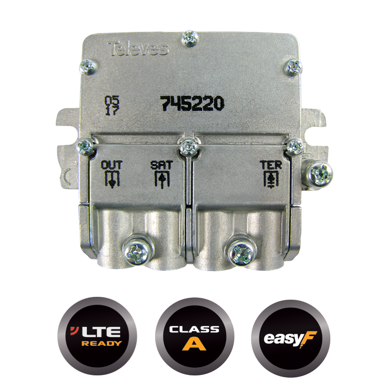 745220 TV-SAT(dc) Mixer/Diplexer LTE Easy-F