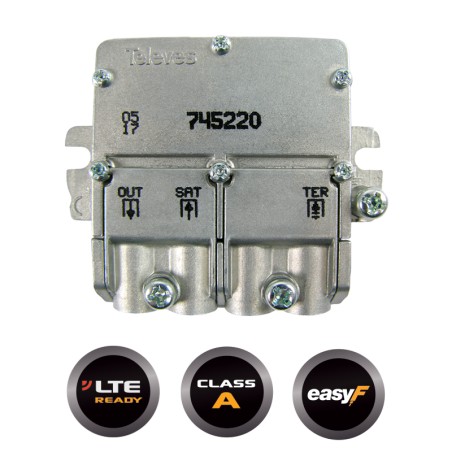 745220 TV-SAT(dc) Mixer/Diplexer LTE Easy-F
