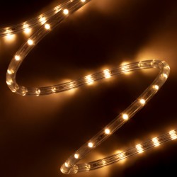GLOBOSTAR® LIGHTUBE 70603 Φωτοσωλήνας LED 3.9W/m 137lm/m 360° DC 220-240V Αδιάβροχο IP65 36 x Diode Chip/m Ultra Θερμό Λευκό 220
