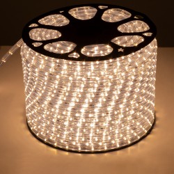 GLOBOSTAR® LIGHTUBE 70601 Φωτοσωλήνας LED 3.9W/m 176lm/m 360° DC 220-240V Αδιάβροχο IP65 36 x Diode Chip/m Φυσικό Λευκό 4500K Di