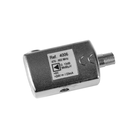 4006 ΠΑΘΗΤΙΚΟΣ ΕΝΙΣΧΥΤΗΣ ΓΡΑΜΜΗΣ UHF ''F'' 13dB