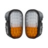 GloboStar® 85455 E57 Mark Σετ 2 x Φανάρια για TOYOTA & UNIVERSAL FORKLIFT Βασικού Φωτισμού για Οχήματα Περονοφόρα - Κλάρκ με Φλα
