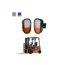 GloboStar® 85455 E57 Mark Σετ 2 x Φανάρια για TOYOTA & UNIVERSAL FORKLIFT Βασικού Φωτισμού για Οχήματα Περονοφόρα - Κλάρκ με Φλα