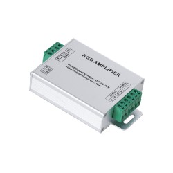 GloboStar® 73392 DC Power & Signal High Speed Amplifier Ενισχυτής Ισχύος & Σήματος Υψηλών Ταχυτήτων 3 Καναλιών DC 12-24V 3 x 4A 
