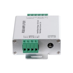 GloboStar® 73392 DC Power & Signal High Speed Amplifier Ενισχυτής Ισχύος & Σήματος Υψηλών Ταχυτήτων 3 Καναλιών DC 12-24V 3 x 4A 