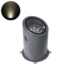 GloboStar® FLOOD-MILO 90735 Κινούμενος Προβολέας - Σποτ Φωτισμού Wall Washer για Φωτισμό Κτιρίων LED 12W 1140lm 10° AC 220-240V 