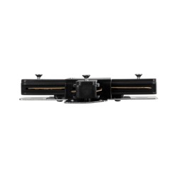 GloboStar® 2L-EUROTRACK 60909 Αντάπτορας +(Σταυρός) - Μονοφασικός 2 Καλωδίων για όλες τις Ράγες EUROTRACK AC 220-240V IP20 Μ10.7