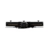 GloboStar® 2L-EUROTRACK 60909 Αντάπτορας +(Σταυρός) - Μονοφασικός 2 Καλωδίων για όλες τις Ράγες EUROTRACK AC 220-240V IP20 Μ10.7