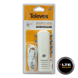 552340 ΕΝΙΣΧΥΤΗΣ ΓΡΑΜΜΗΣ ''F'' 47-790MHz 4 Out LTE