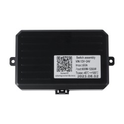 GloboStar® 81503 Ψηφιακό Πάνελ Ελέγχου Φωτισμού DIY Bluetooth για Οχήματα με 8 Διακόπτες On/Off DC 12-24V Max 1200W 60A Αδιάβροχ