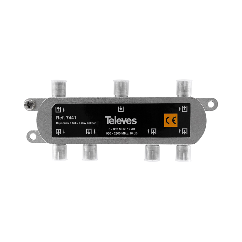 7441 splitter 6 ways F ALL BAND DC