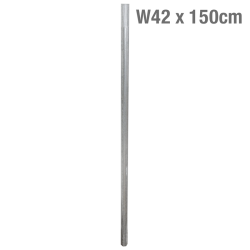 ΙΣΤΟΣ ΜΕΤΑΛΛΙΚΟΣ ΓΑΛΒΑΝΙΖΕ Φ42 x1.5mm 150cm