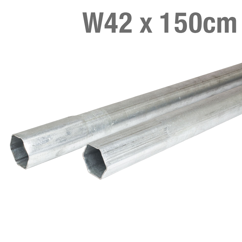 ΙΣΤΟΣ ΜΕΤΑΛΛΙΚΟΣ ΓΑΛΒΑΝΙΖΕ Φ42 x1.5mm 150cm