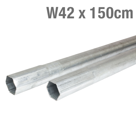 ΙΣΤΟΣ ΜΕΤΑΛΛΙΚΟΣ ΓΑΛΒΑΝΙΖΕ Φ42 x1.5mm 150cm