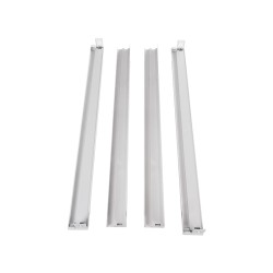 GLOBOSTAR® PANELBASE 60220 Επιτοίχιο Πλαίσιο Στήριξης Ειδικό για Πάνελ 60x60cm - Μ60 x Π60 x Υ4.5cm