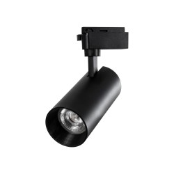 GLOBOSTAR® LUGANO 60817 Μονοφασικό Σποτ Ράγας LED 30W 3600lm 36° AC 220-240V IP20 Θερμό Λευκό 2700K - Bridgelux COB Chip & TÜV S