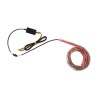 GloboStar® 81732 Car Backlit LED Strip Εύκαμπτη Ταινία 100cm Σήμανσης DRL Αυτοκινήτου 5 Προγραμμάτα Φωτισμού LED SMD 5050 7.6W D