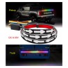 GloboStar® 81732 Car Backlit LED Strip Εύκαμπτη Ταινία 100cm Σήμανσης DRL Αυτοκινήτου 5 Προγραμμάτα Φωτισμού LED SMD 5050 7.6W D