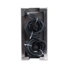 GLOBOSTAR® CYBOLITHOS 60952 Χωνευτό Αρχιτεκτονικο Φωτιστικό Σποτ Δαπέδου LED 4W 340lm 120° DC 24V Αδιάβροχο IP68 IK06 Μπλε Dimma