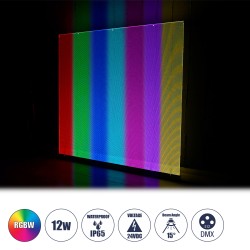 GloboStar® WASHER-PLEXI 90499 Μπάρα Φωτισμού Wall Washer LED 12W 1020lm 15° DC 24V Αδιάβροχο IP65 με Plexiglass Μοριακού Φωτισμο