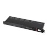 GloboStar® SPLITTER 51178 Διακλαδωτής & Ενισχυτής Σήματος DMX 8 Καναλιών - Rack Mount - AC 220-240V IP20 - Μ48 x Π17 x Υ4.5cm - 