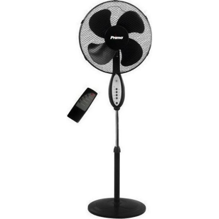 Primo WLSF-4059 Μαύρος Ανεμιστήρας Ορθοστάτης 40εκ με τηλεχειριστήριο (18.340)