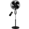 Primo WLSF-4059 Μαύρος Ανεμιστήρας Ορθοστάτης 40εκ με τηλεχειριστήριο (18.340)