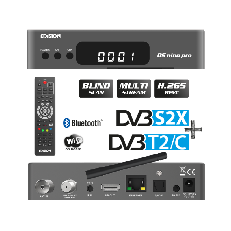 OS NINO PRO S2X + T2/C Grey