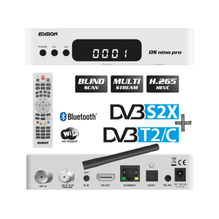 OS NINO PRO S2X + T2/C White