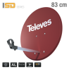 793114 ISD DISH 83cm ALU RED