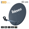 793113 ISD DISH 83cm ALU GREY