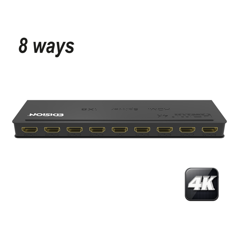 4K HDMI Splitter 1x8-koulioufas