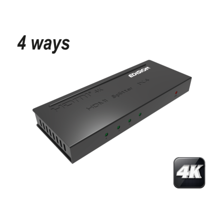 4K HDMI Splitter 1x4-koulioufas
