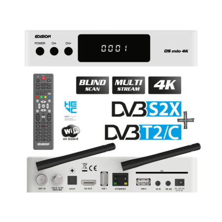 OS MIO 4K S2X + T2/C White