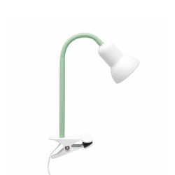 GLOBOSTAR® TAVOLO 204-0153 Παιδικό Επιτραπέζιο Φωτιστικό Πορτατίφ με Ντουί 1 x E14 AC 220-240V IP20 - Πράσινο & Λευκό - Μ11 x Π9