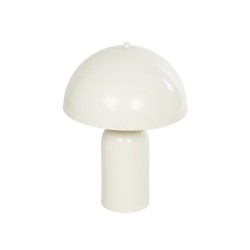 GLOBOSTAR® GASCO 204-0149 Μοντέρνο Επιτραπέζιο Φωτιστικό Πορτατίφ με Ντουί 1 x E27 AC 220-240V IP20 - Μπεζ - Μ26 x Π26 x Υ35cm