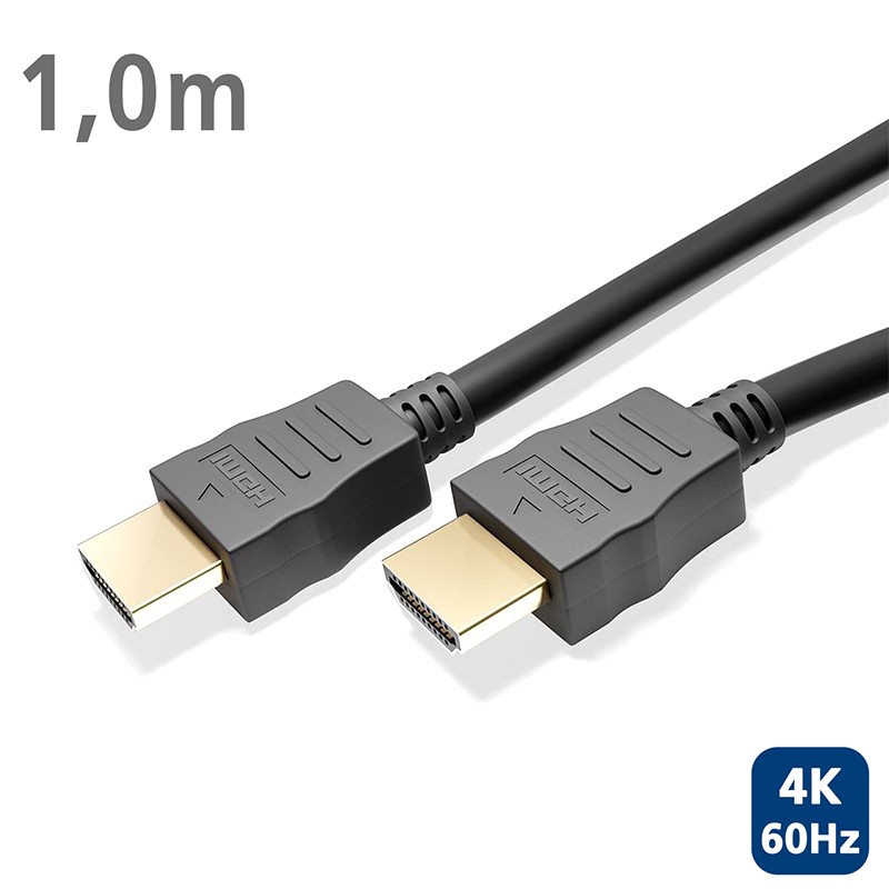 61150 ΚΑΛΩΔΙΟ HDMI 4K ETHERNET 1.0m