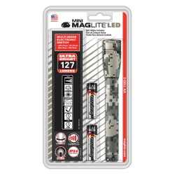SP22MRH MINI MAGLITE 2x AA LED Flashlight camo pattern