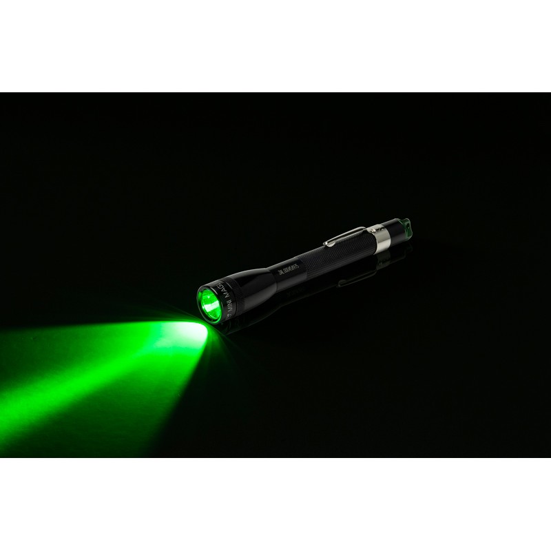 P32SY2 MINI MAGLITE 2x AAA SPECTRUM LED Flashlight green