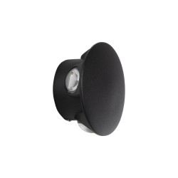 GLOBOSTAR® SOL 60689 Μοντέρνο Φωτιστικό Τοίχου - Απλίκα LED 8W 800lm 30° AC 220-240V Αδιάβροχο IP65 Θερμό Λευκό 2700K - CREE XPE