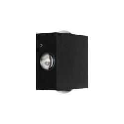 GLOBOSTAR® HIKARI 60686 Μοντέρνο Φωτιστικό Τοίχου - Απλίκα LED 8W 800lm 30° AC 220-240V Αδιάβροχο IP65 Θερμό Λευκό 2700K - CREE 