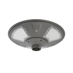 GLOBOSTAR® PARK 90500 Φωτιστικό Κεφαλής Post Top Πλατείας/Πάρκου LED 20W 900lm 120° με Ενσωματωμένο Φωτοβολταϊκό Panel 6V 20W & 